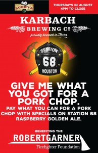 Pork Chop Night @ Lucky's Pub | Houston | Texas | United States