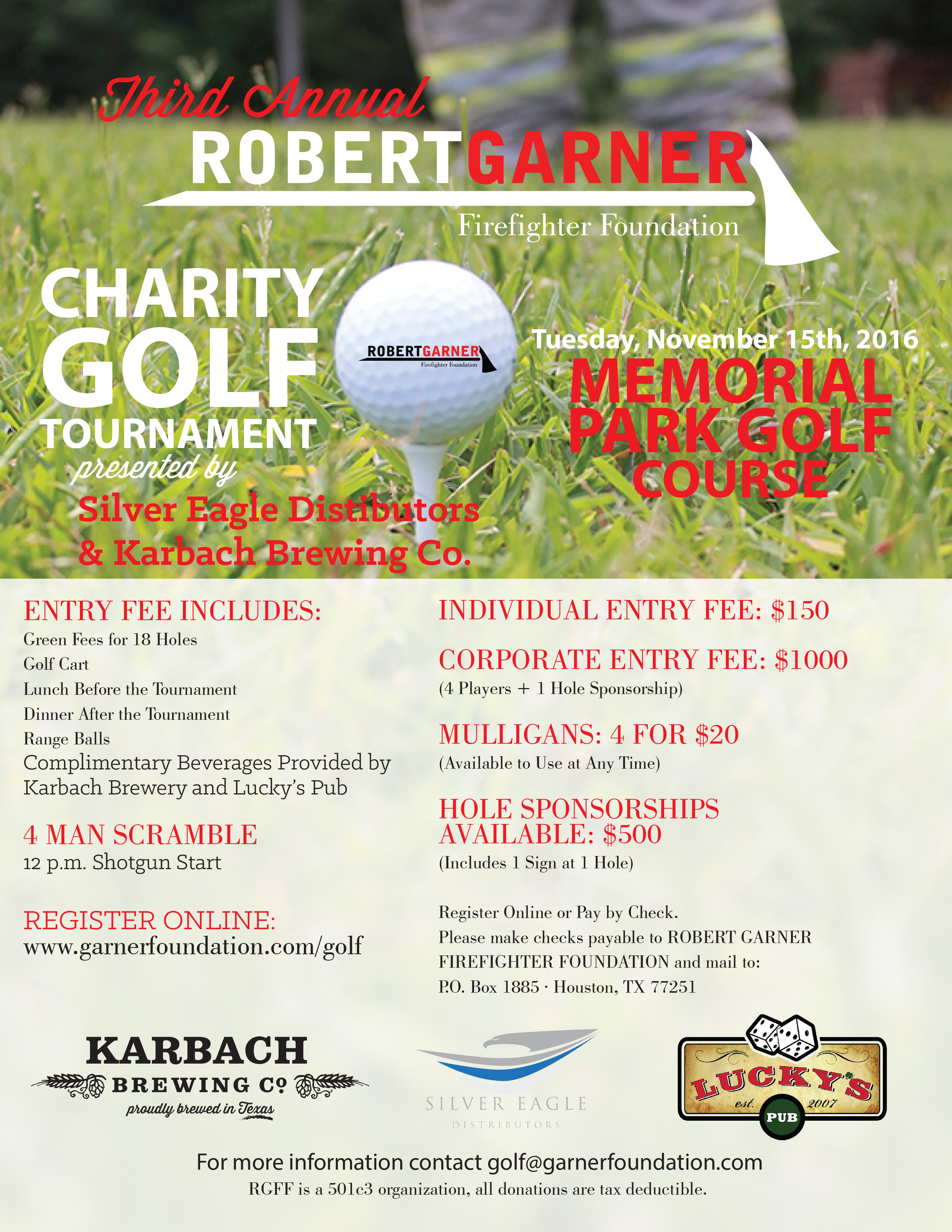 RGFF 3rd Annual Golf Tournament @ Memorial Park Golf Course | Houston | Texas | United States