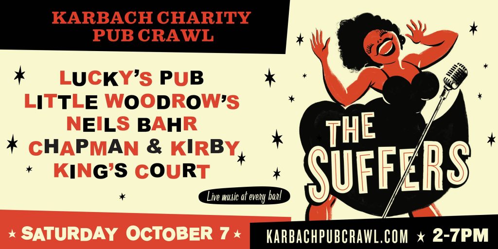 Karbach Charity Pub Crawl @ Luckys Pub | Houston | Texas | United States